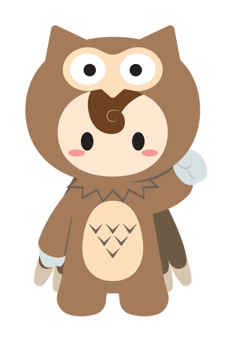 OWLのマスコットキャラクター アウル君